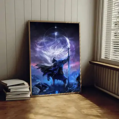 Cool Game Elden Ring Vintage Wall Art