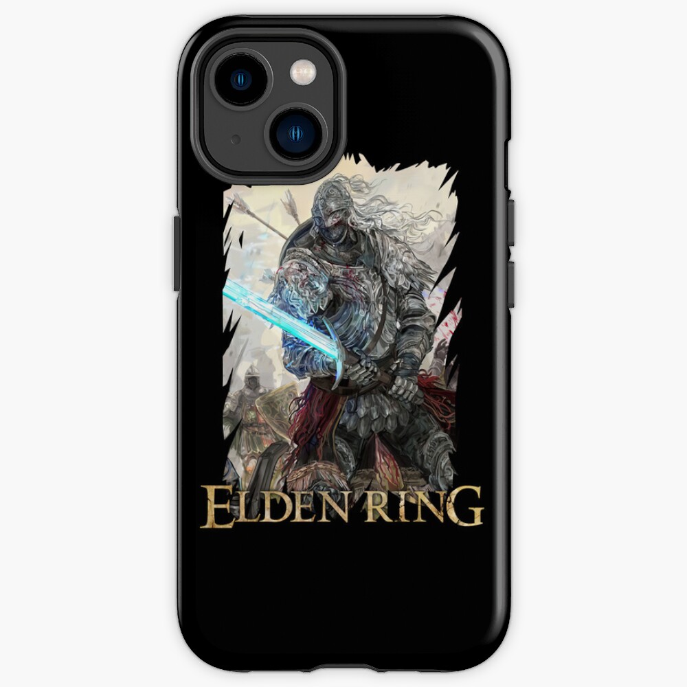 Elden Ring The Tarnished Glowing Sword Iphone Case