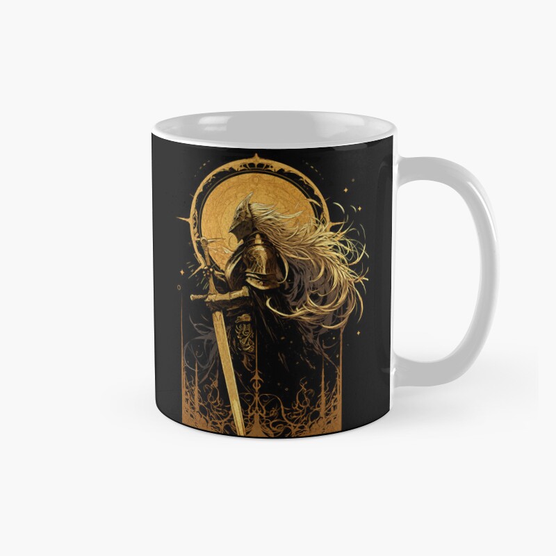 Malenia Ring Dark Fantasy Game Mug