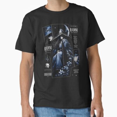 Witch Ranni Dark Ring Soulsborne Fantasy Video Game T-shirt