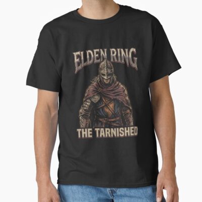 The Tarnished Elden Ring   Bootleg Gaming T-shirt