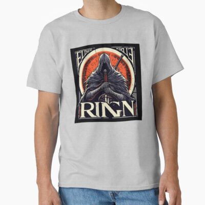 Elden Ring   Knight Wielding Sword Knight T-shirt