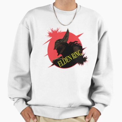 Elden Ring   Red And Black Retro Design Sweatshirt