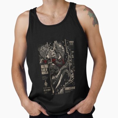 Malenia Ring Dark Fantasy Game Tank Top