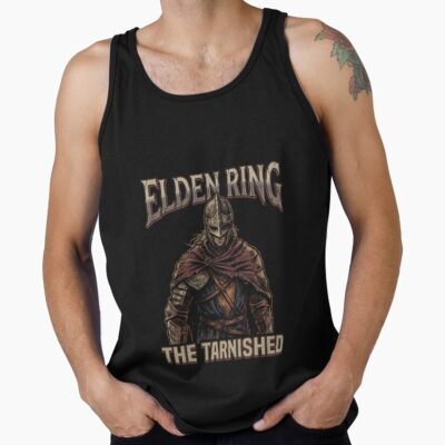 The Tarnished Elden Ring   Bootleg Gaming Tank Top