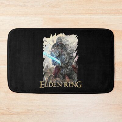 Elden Ring The Tarnished Glowing Sword Bath Mat
