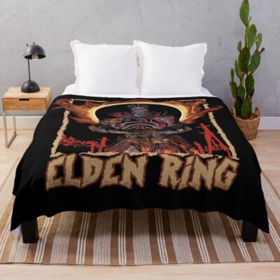 Dark Souls Soul Of Cinder Throw Blanket
