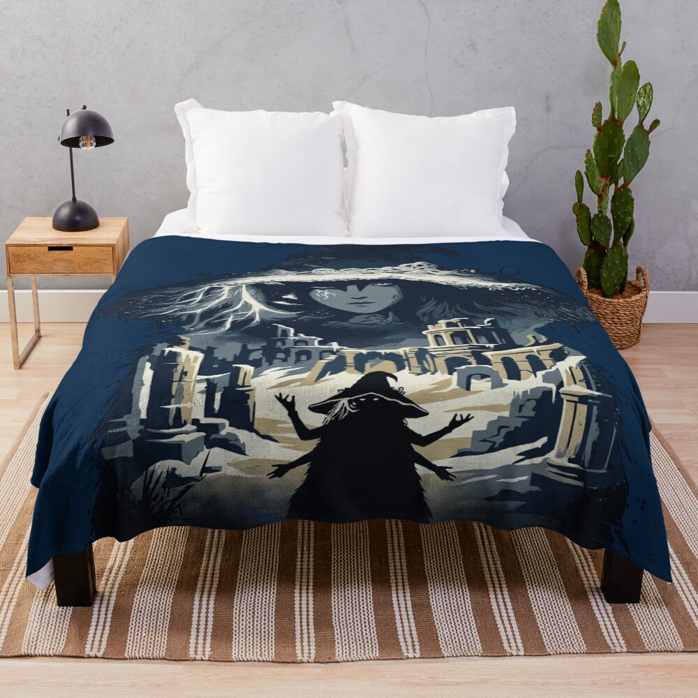 Ranni The Witch Elden Ring Throw Blanket