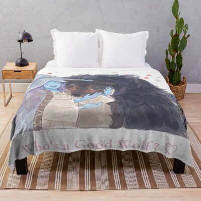 Ranni And Blaidd Elden Ring   Throw Blanket