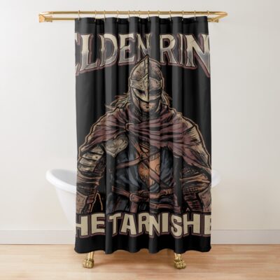The Tarnished Elden Ring   Shower Curtain
