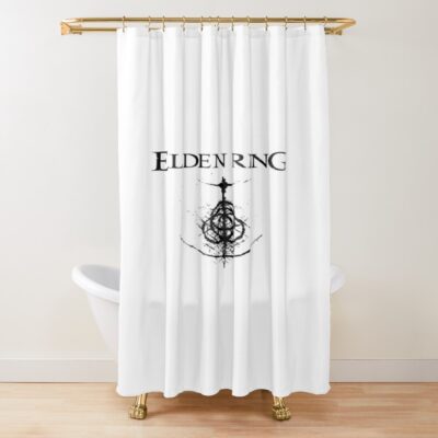 Elden Ring   Symbol Shower Curtain