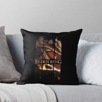 Vintage Malenia Elden Ring   Throw Pillow