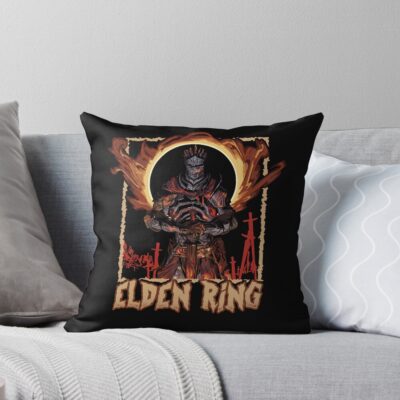 Dark Souls Soul Of Cinder Throw Pillow