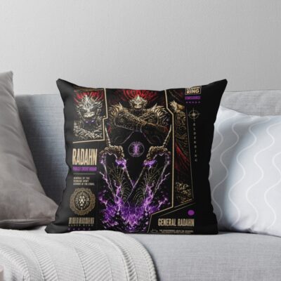 Legend Boss Demigod Dark Throw Pillow
