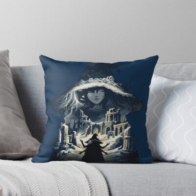 Ranni The Witch Elden Ring   Throw Pillow