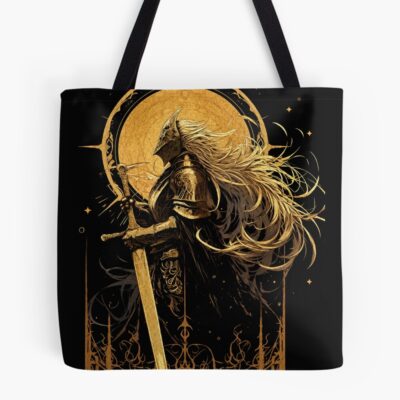Malenia Ring Dark Fantasy Game Tote Bag