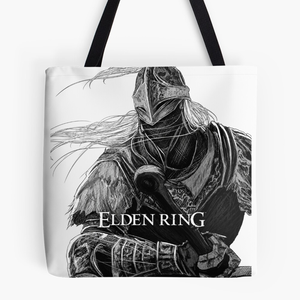 Wolf Armor Dark Fantasy Ring Game Tote Bag